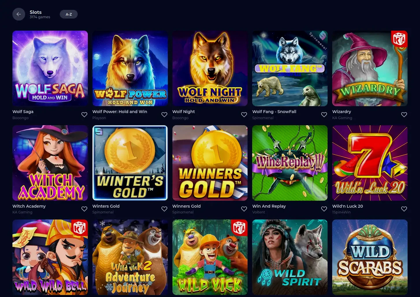 Bull Casino online speelervaring
